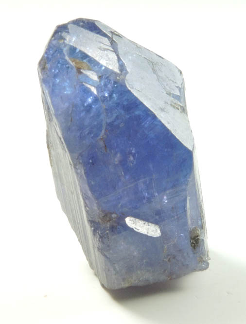 Tanzanite Crystal (blue gem variety of the mineral Zoisite) from Merelani Hills, western slope of Lelatama Mountains, Arusha Region, Tanzania (Type Locality for Tanzanite)