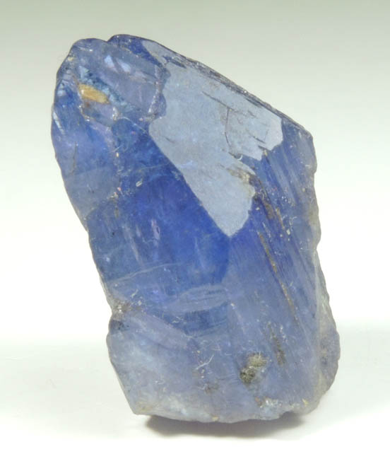 Tanzanite Crystal (blue gem variety of the mineral Zoisite) from Merelani Hills, western slope of Lelatama Mountains, Arusha Region, Tanzania (Type Locality for Tanzanite)