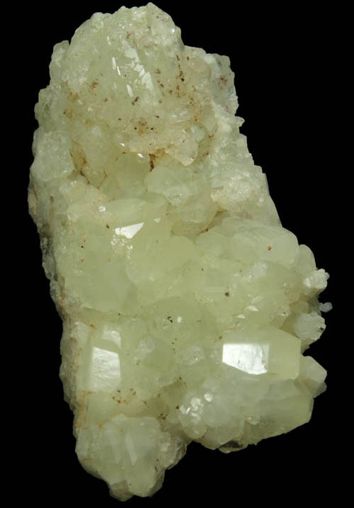 Datolite with Pyrite, Apophyllite, Chlorite, Goethite from Millington Quarry, Bernards Township, Somerset County, New Jersey