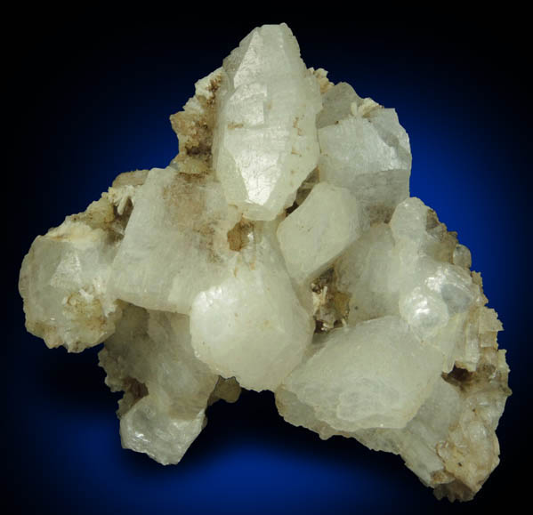 Heulandite over Laumontite from Upper New Street Quarry, Paterson, Passaic County, New Jersey