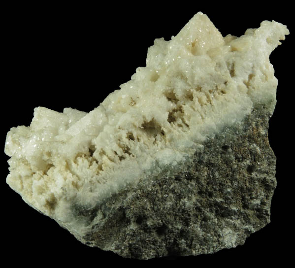 Datolite pseudomorphs after Quartz from Millington Quarry, Bernards Township, Somerset County, New Jersey