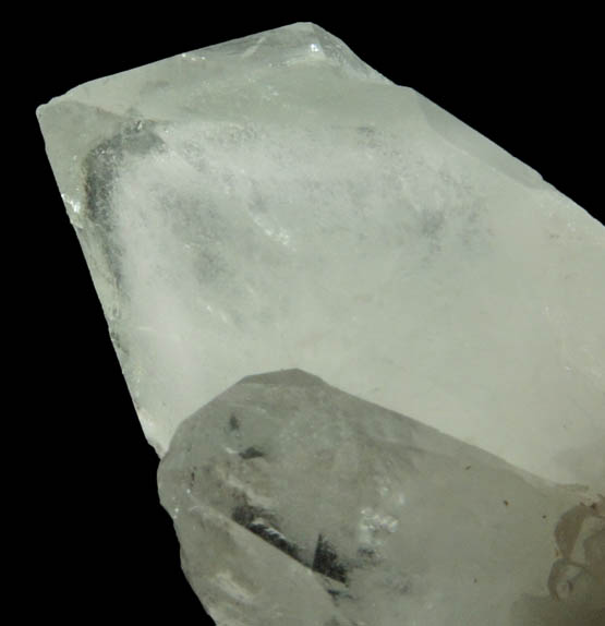 Quartz with phantom-growth zones from Red Bridge Mine, Spring Glen, Ellenville District, Ulster County, New York