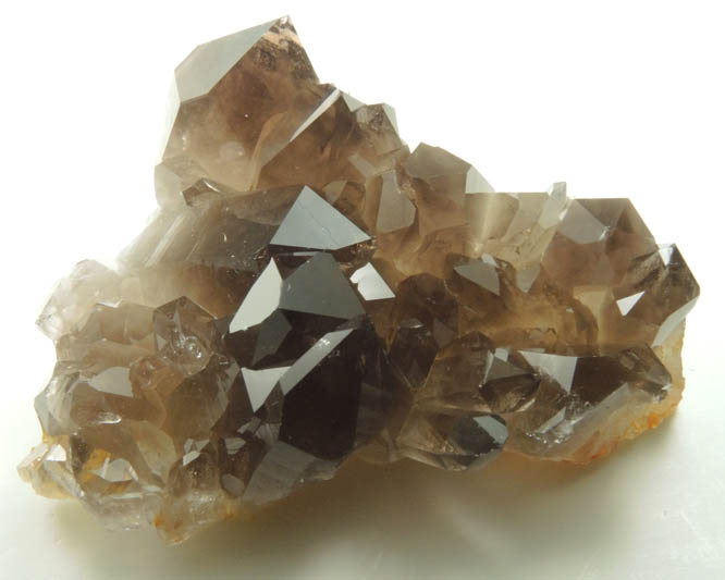 Quartz var. Smoky Quartz (irradiated) from Ouachita Mountains, Arkansas