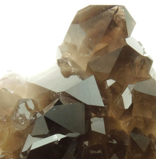 Quartz var. Smoky Quartz (irradiated) from Ouachita Mountains, Arkansas