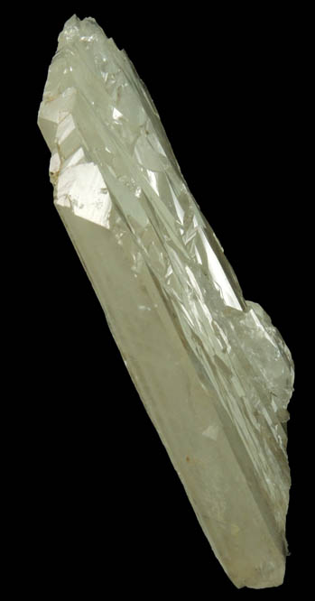 Quartz var. Smoky Quartz (doubly-terminated floater) from North Moat Mountain, Bartlett, Carroll County, New Hampshire