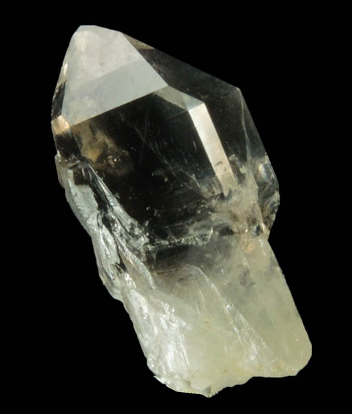 Quartz (scepter-shaped crystal) from Patch Mine, Central City, Gilpin County, Colorado