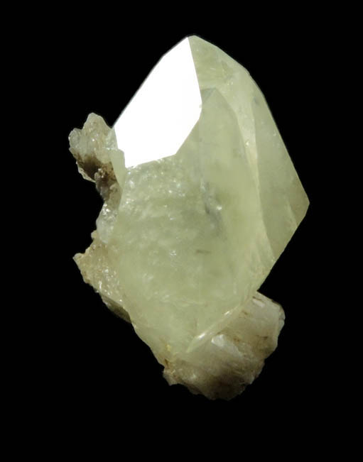 Datolite on Quartz from Prospect Park Quarry, Prospect Park, Passaic County, New Jersey