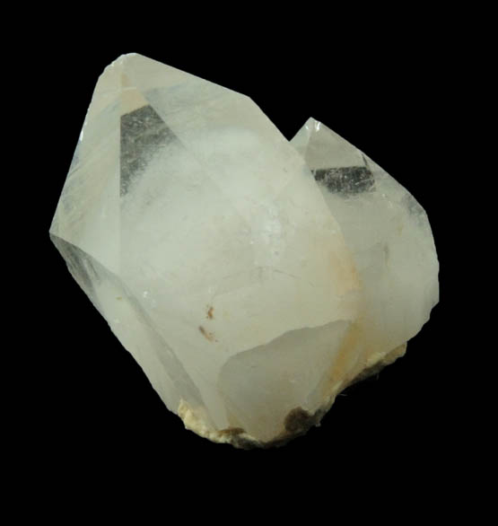 Quartz with phantom-growth zones from Red Bridge Mine, Spring Glen, Ellenville District, Ulster County, New York