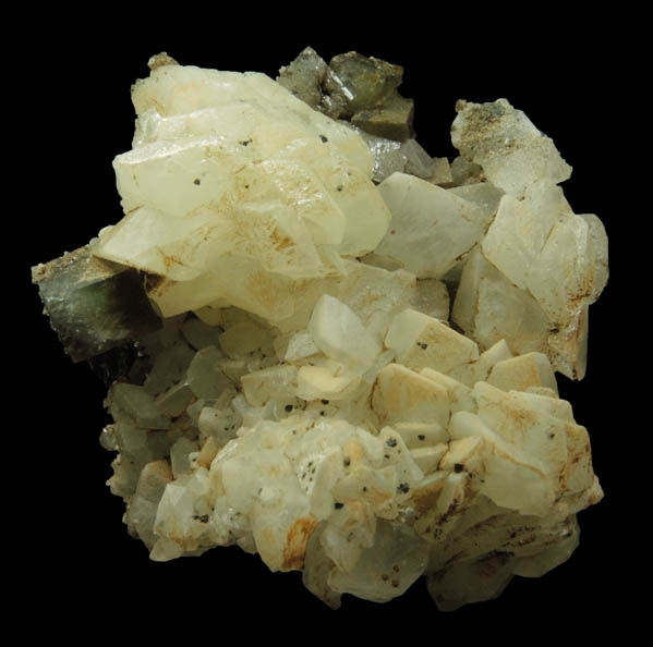 Datolite with Calcite from Millington Quarry, Bernards Township, Somerset County, New Jersey