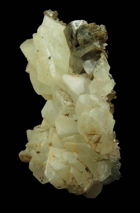 Datolite with Calcite from Millington Quarry, Bernards Township, Somerset County, New Jersey