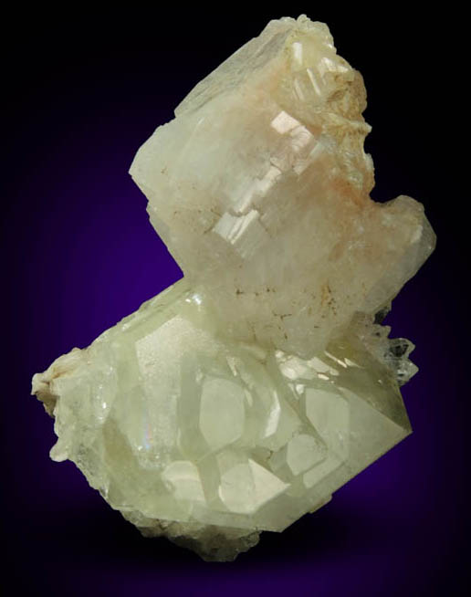 Heulandite and Datolite from Prospect Park Quarry, Prospect Park, Passaic County, New Jersey