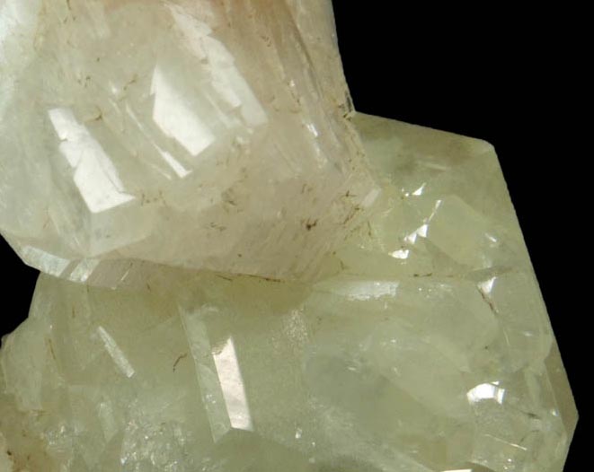 Heulandite and Datolite from Prospect Park Quarry, Prospect Park, Passaic County, New Jersey