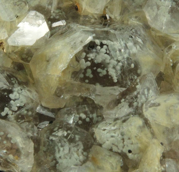 Quartz with unusual spherical inclusions from Millington Quarry, Bernards Township, Somerset County, New Jersey