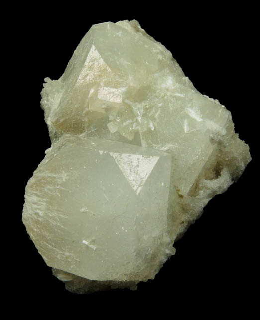Apophyllite with Pectolite inclusions from Upper New Street Quarry, Paterson, Passaic County, New Jersey