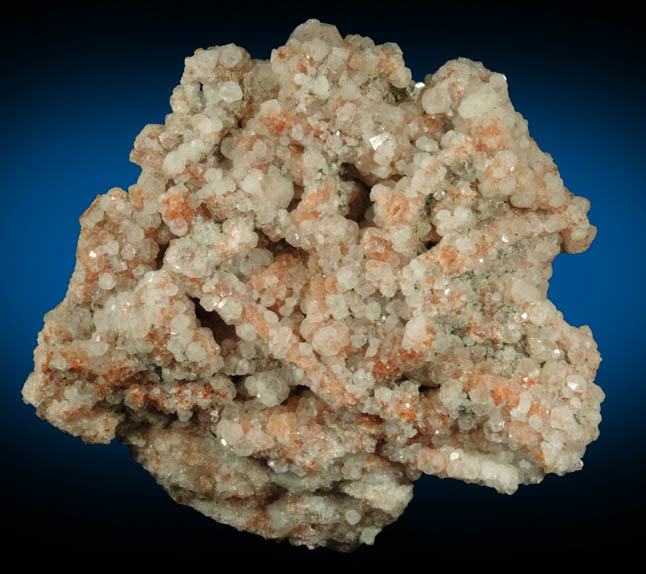 Analcime over Laumontite from Croft Quarry, Leicestershire, England