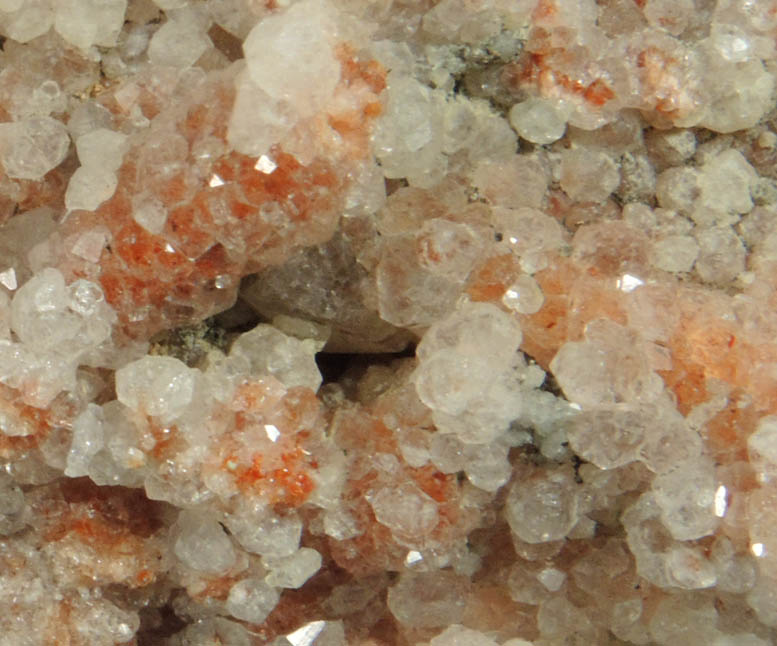 Analcime over Laumontite from Croft Quarry, Leicestershire, England