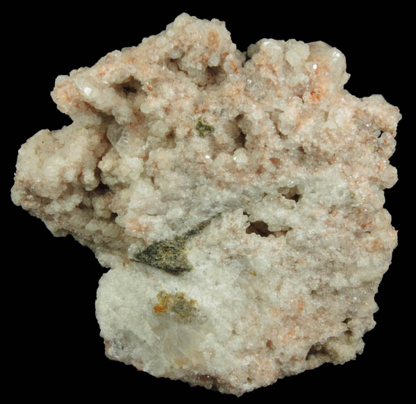 Analcime over Laumontite from Croft Quarry, Leicestershire, England