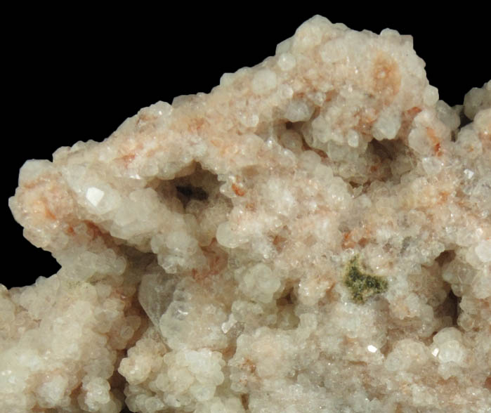 Analcime over Laumontite from Croft Quarry, Leicestershire, England