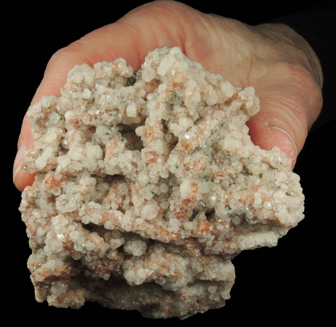 Analcime over Laumontite from Croft Quarry, Leicestershire, England