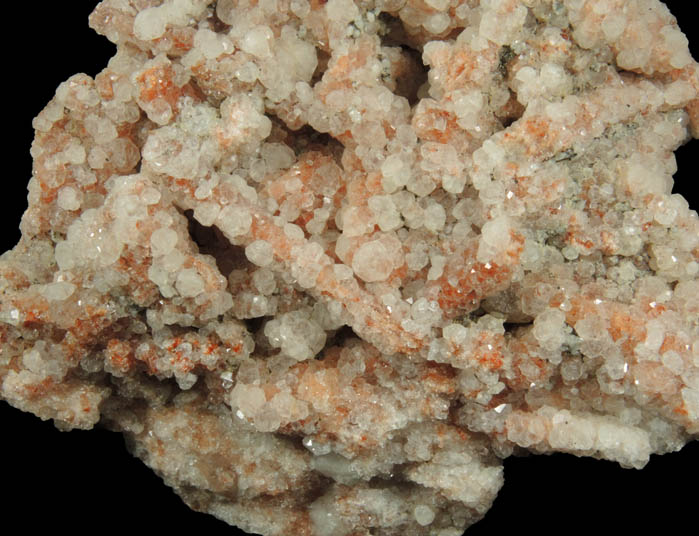 Analcime over Laumontite from Croft Quarry, Leicestershire, England