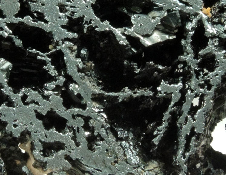 Hematite (sawn slab of specular hematite) from west of Swansea, near Planet Peak, La Paz County, Arizona