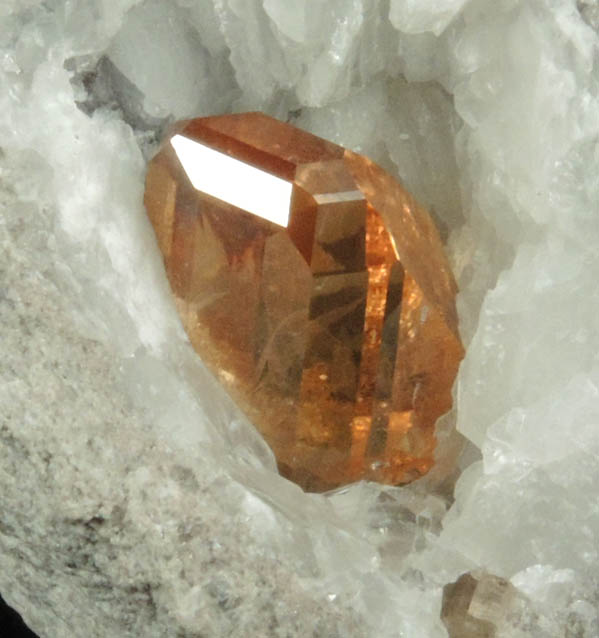 Topaz on rhyolite from Cubical #2 Claim, Topaz Mountain, Thomas Range, Juab County, Utah