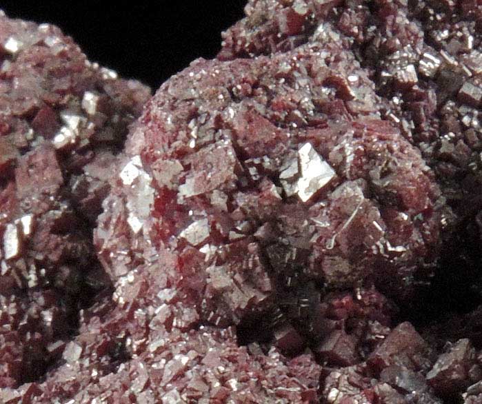 Cuprite from Ray Mine, Mineral Creek District, Pinal County, Arizona