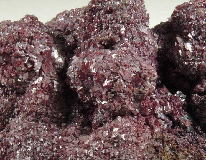 Cuprite from Ray Mine, Mineral Creek District, Pinal County, Arizona