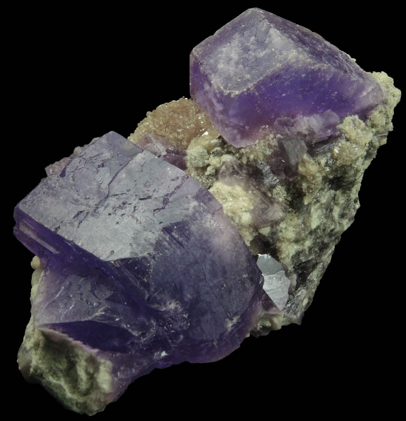 Coquimbite and Krausite from Monte Arsiccio Mine, Stazzema, Lucca, Italy