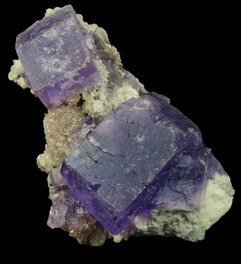 Coquimbite and Krausite from Monte Arsiccio Mine, Stazzema, Lucca, Italy