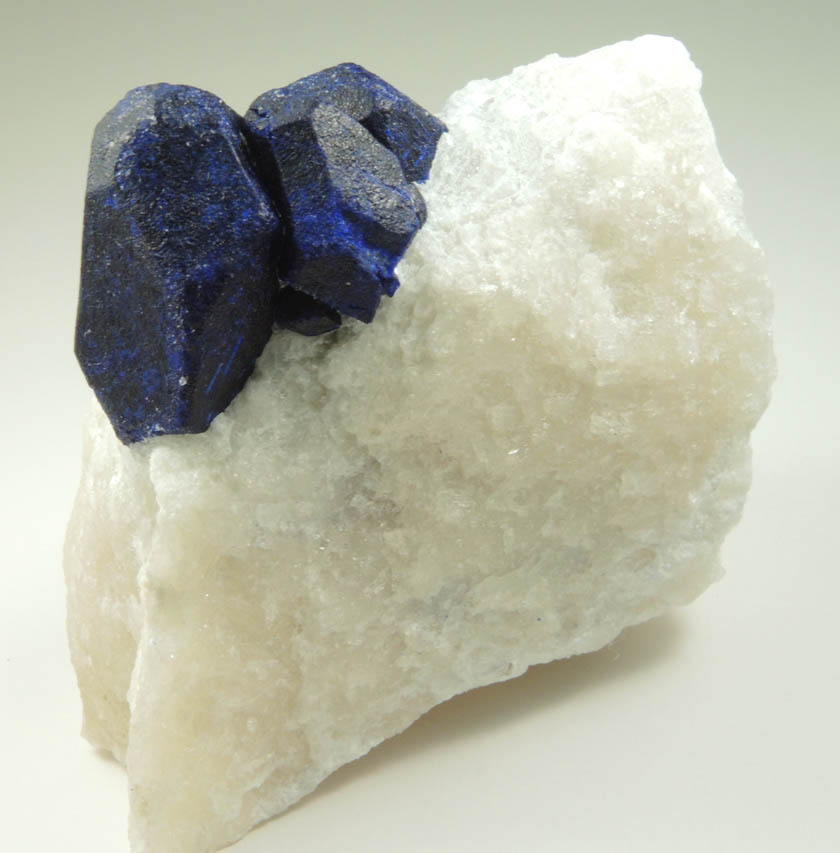 Lazurite var. Lapis Lazuli from Lajuar Madan, Sar-e-Sang, Kokscha Valley, Badakshan, Afghanistan (Type Locality for Lazurite)