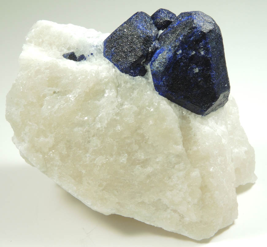 Lazurite var. Lapis Lazuli from Lajuar Madan, Sar-e-Sang, Kokscha Valley, Badakshan, Afghanistan (Type Locality for Lazurite)