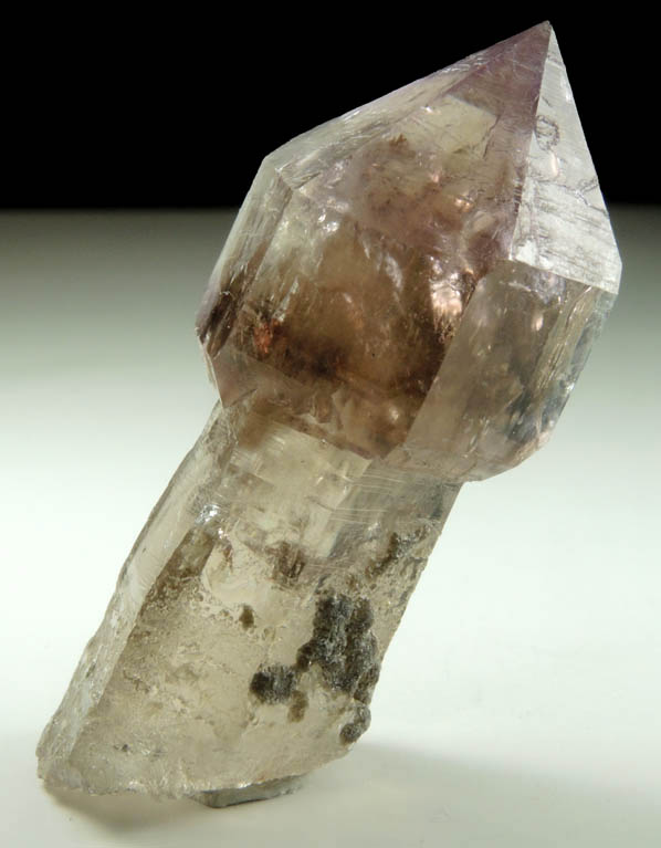 Quartz var. Smoky-Amethyst Scepter from Crystal Park, Beaverhead County, Montana