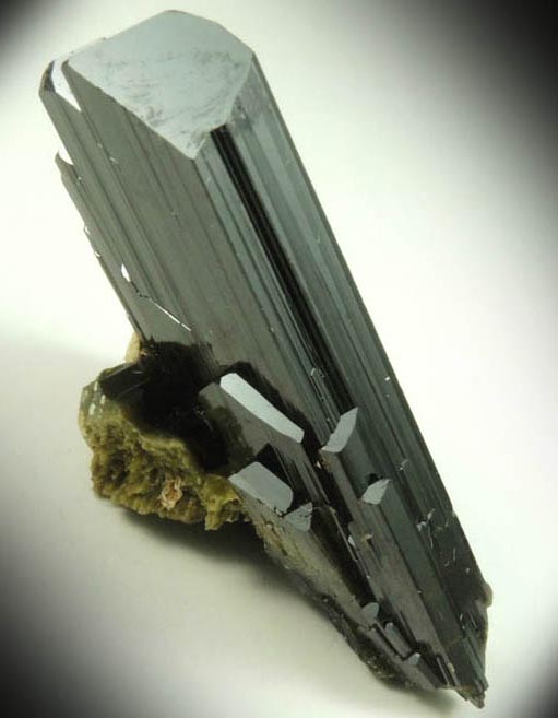 Epidote from Tormiq area, northwest of Skardu, Haramosh Mountains, Baltistan, Gilgit-Baltistan, Pakistan