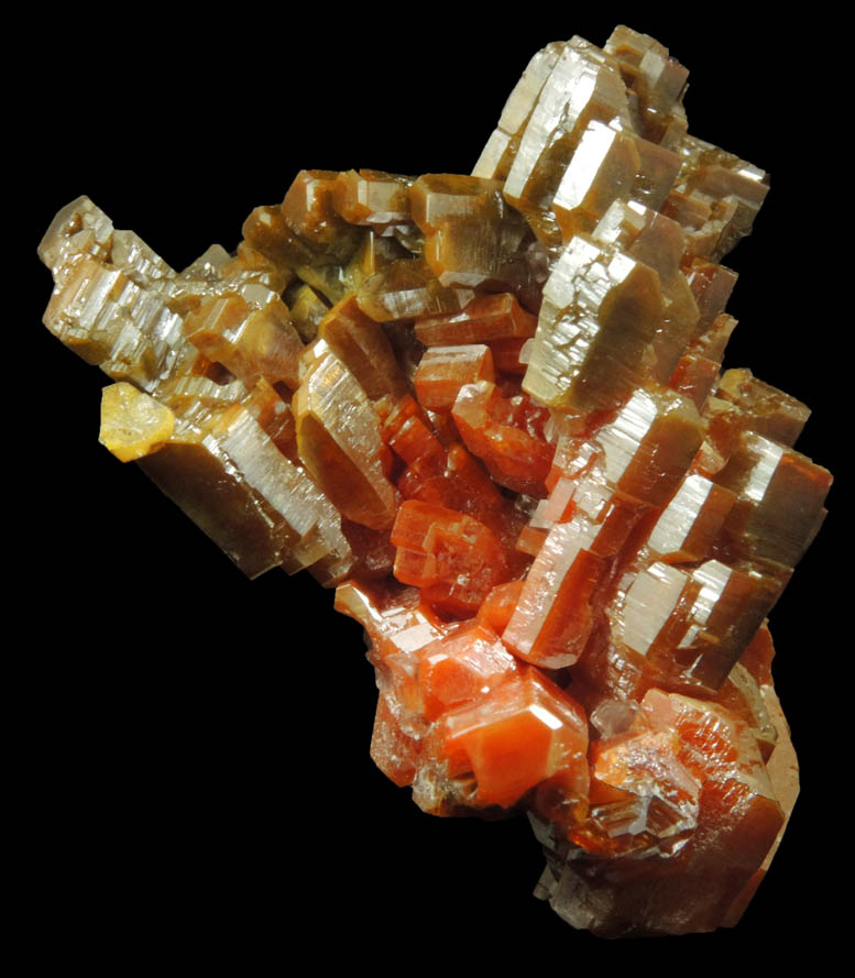 Vanadinite from San Carlos Mine, Manuel Benavides, Chihuahua, Mexico