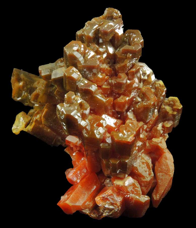 Vanadinite from San Carlos Mine, Manuel Benavides, Chihuahua, Mexico