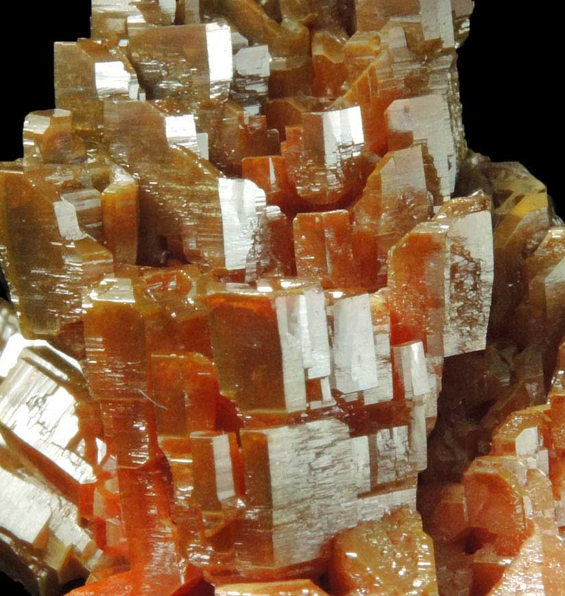 Vanadinite from San Carlos Mine, Manuel Benavides, Chihuahua, Mexico