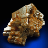 Vanadinite with Calcite from San Carlos Mine, Mun. de Manuel Benavides, Chihuahua, Mexico