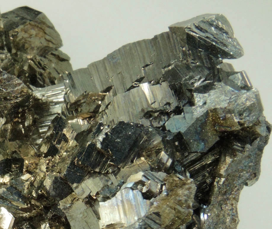 Arsenopyrite, Dravite-Schorl Tourmaline, Muscovite from Panasqueira Mine, Barroca Grande, 21 km. west of Fundao, Castelo Branco, Portugal