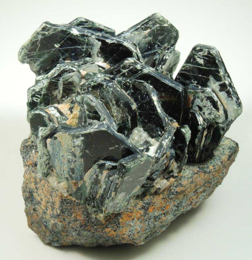 Clinochlore from Tilly Foster Iron Mine, near Brewster, Putnam County, New York