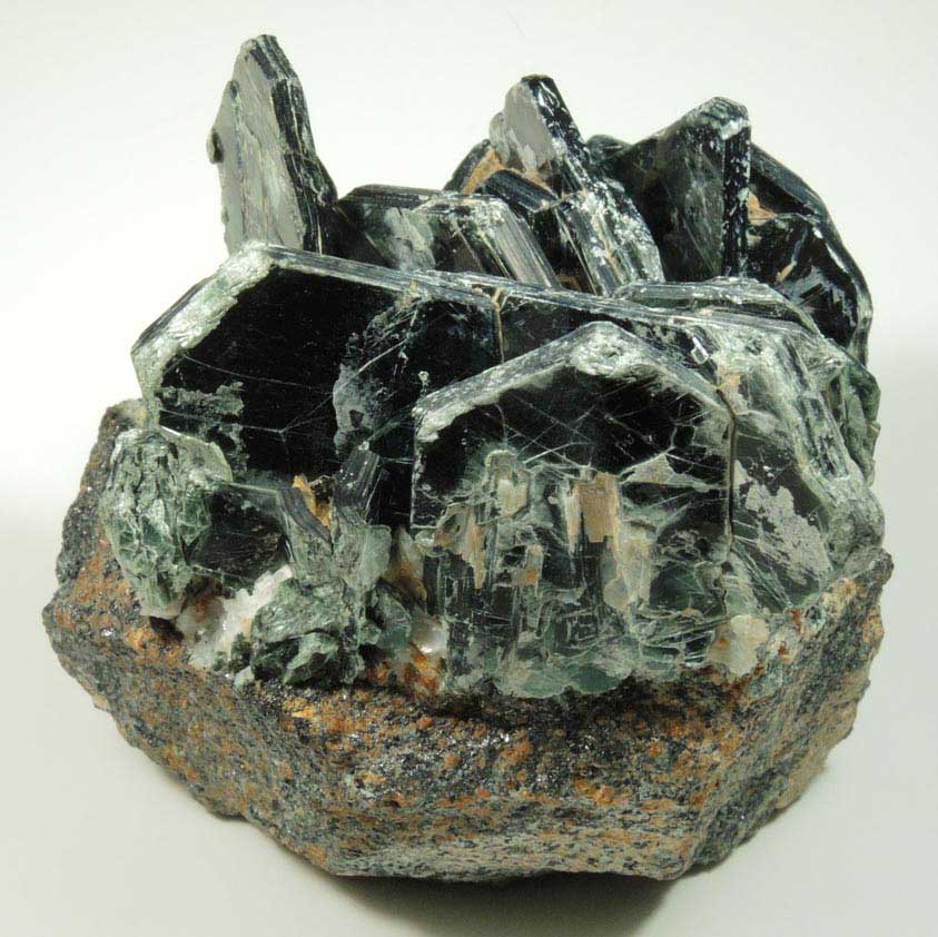 Clinochlore from Tilly Foster Iron Mine, near Brewster, Putnam County, New York