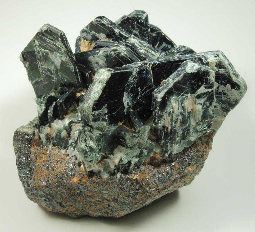 Clinochlore from Tilly Foster Iron Mine, near Brewster, Putnam County, New York