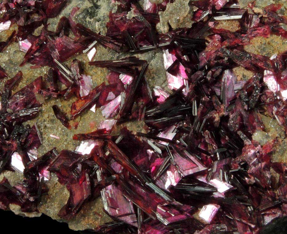 Erythrite from Bou Azzer District, Anti-Atlas Mountains, Tazenakht, Ouarzazate, Morocco (Type Locality for Erythrite)