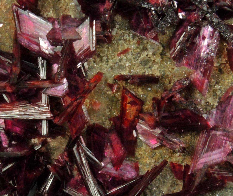 Erythrite from Bou Azzer District, Anti-Atlas Mountains, Tazenakht, Ouarzazate, Morocco (Type Locality for Erythrite)