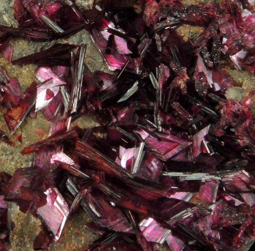 Erythrite from Bou Azzer District, Anti-Atlas Mountains, Tazenakht, Ouarzazate, Morocco (Type Locality for Erythrite)