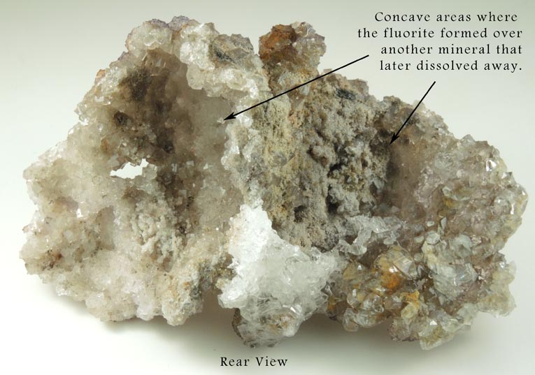 Fluorite (zoned crystals) from Mina las Cocineras, Santa Eulalia District, Aquiles Serdn, Chihuahua, Mexico