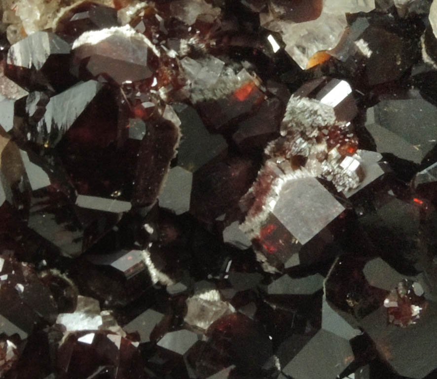 Uvite Tourmaline with Magnesite from Pedra Preta Mine, Serra das guas, Brumado District, Bahia, Brazil