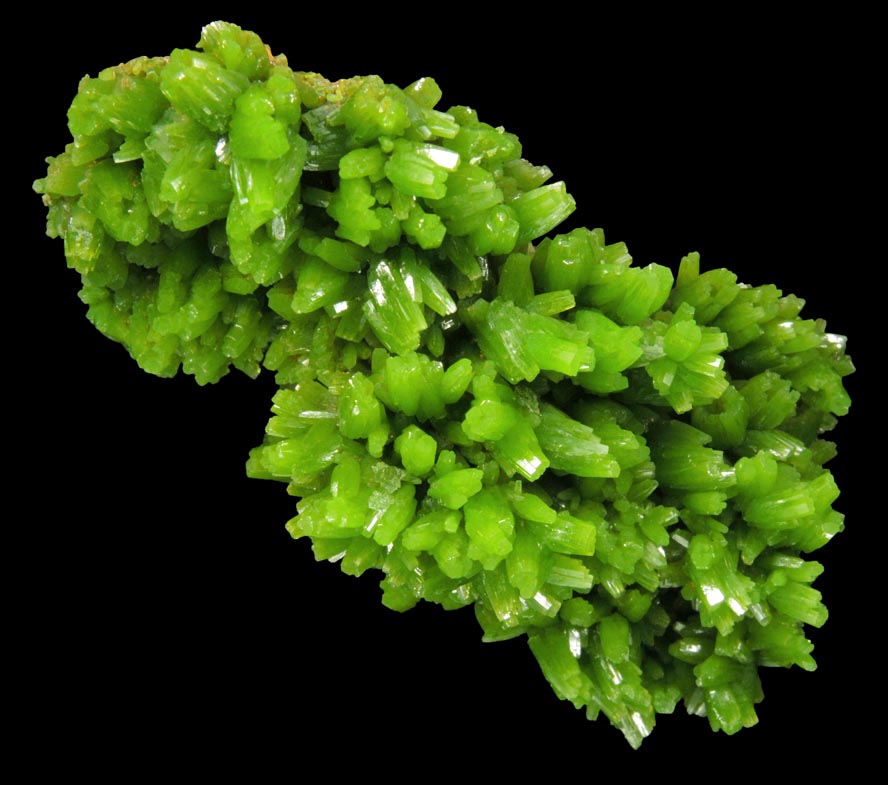 Pyromorphite from Daoping Mine, Yangshuo, Guangxi, China