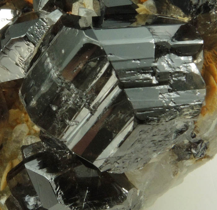 Cassiterite on Siderite and Quartz from San Antonio Mine, Viloco, Loayza Province, La Paz, Bolivia