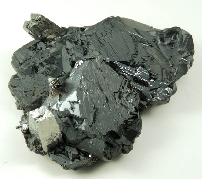 Arsenopyrite on Sphalerite from Quiruvilca Mine, Santiago de Chuco Province, La Libertad Department, Peru